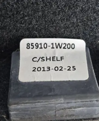 KIA Rio Parcel shelf 859101w200