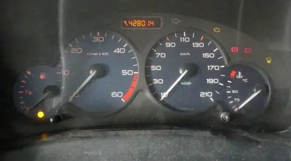 Citroen Berlingo Speedometer (instrument cluster) 9646433980 IMPRK1299221