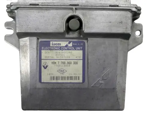 Renault Kangoo I Engine control unit/module 7700114868