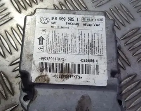 Volkswagen Golf V Airbag control unit/module 1K0909605T 5WK43412