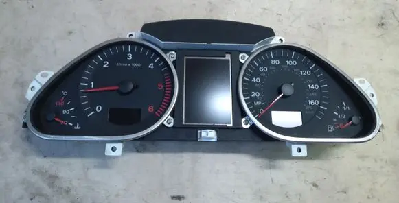 Audi A6 S6 C6 4F Speedometer (instrument cluster) 4F0920980M 4F0910930A