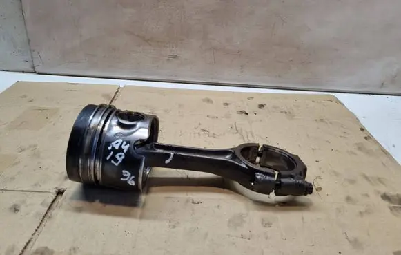 Piston with connecting rod