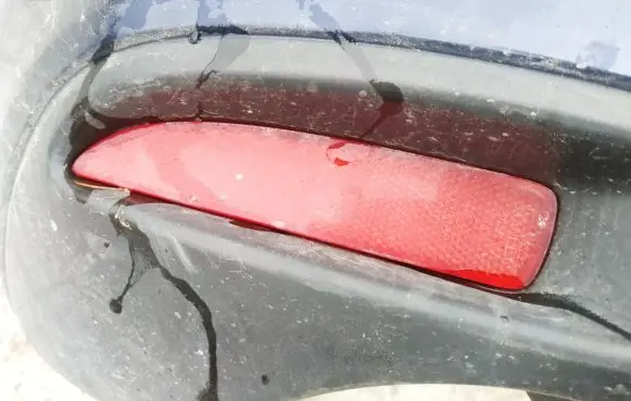 Rear tail light reflector