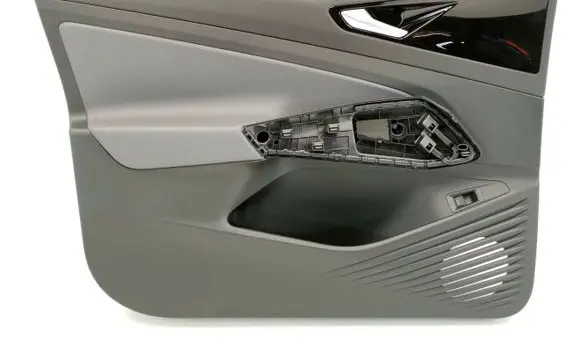 Front door card panel trim