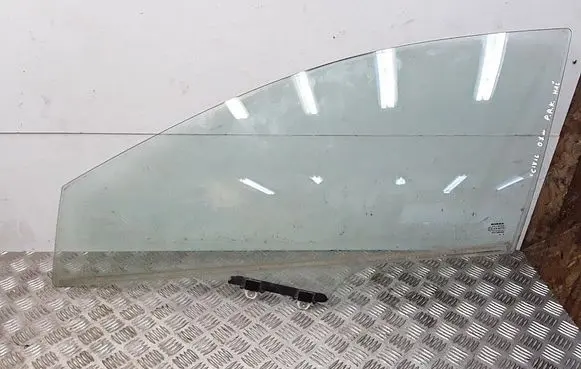 Honda Civic Front door window glass four-door 43r007951