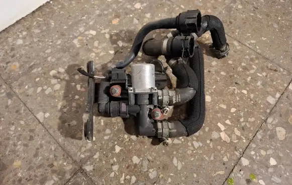 Coolant heater control valve