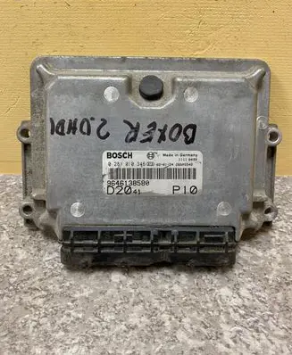Peugeot Boxer Engine control unit/module 9646138580 28SA5540 0281010346