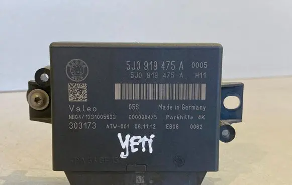Skoda Yeti (5L) Parking PDC control unit/module 5J0919475A