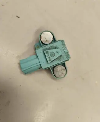Audi A6 S6 C6 4F Airbag deployment crash/impact sensor 4F0955557