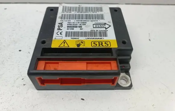 Citroen C2 Airbag control unit/module 9660855180 LMV5K05A6E1 5EK85M0018287Z