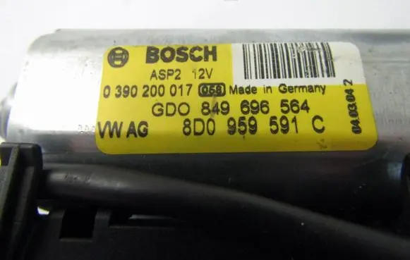 Volkswagen PASSAT B5.5 Sunroof motor/actuator 8D0959591C