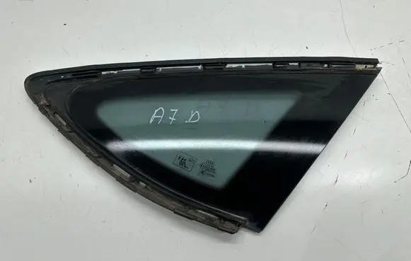 Audi A7 S7 4G Rear vent window glass 43R00081 A011404