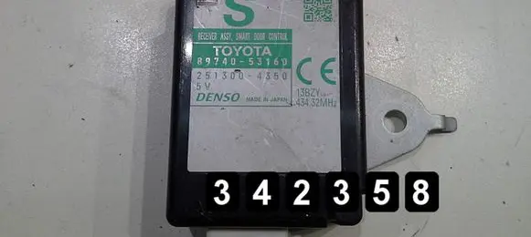 Lexus IS 220D-250-350 Engine control unit/module 89740-53160