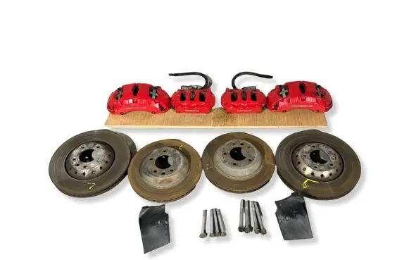 Porsche Cayenne (92A) Brake discs and calipers set 7PP615123C 7PP615149AK 7PP615150AK