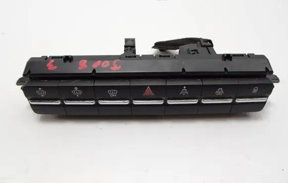 Peugeot 5008 Hazard light switch 96638426XT 10007896 01059A02