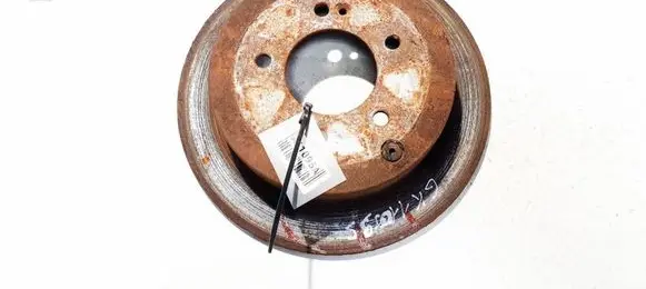 Hyundai Santa Fe Rear brake disc NEVENTILIUOJAMAS