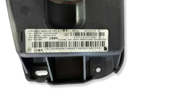 Mercedes-Benz GLK (X204) Passenger airbag 306163799AB KPZZZ92240270 A2078600002