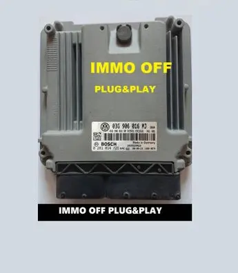 Skoda Octavia Mk2 (1Z) Engine control unit/module 03G906016MJ 0281014721 03G906016DR