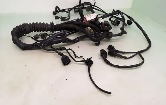 Engine installation wiring loom