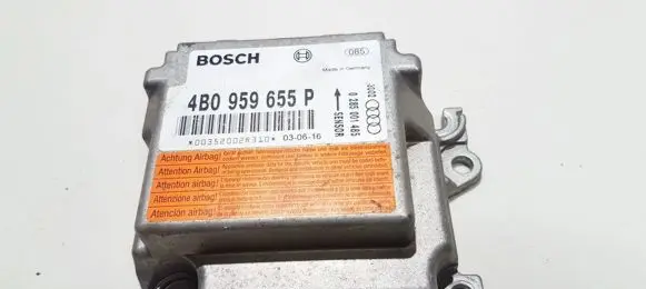 Audi A6 S6 C5 4B Airbag control unit/module 4B0959655P 0285001485