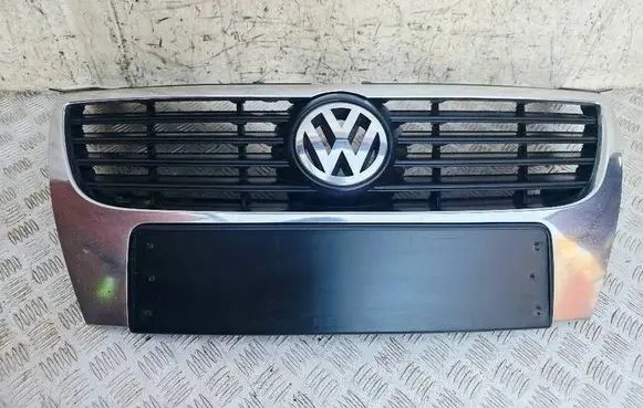 Volkswagen PASSAT B6 Front bumper upper radiator grill 3C0853651B 3C0853651