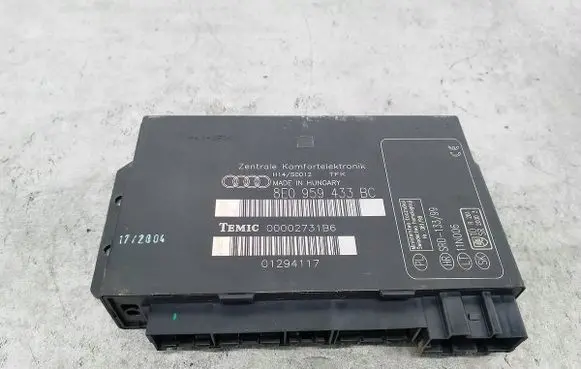 Audi A4 S4 B6 8E 8H Comfort/convenience module 8E0959433BCTEMIC