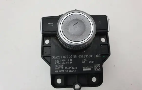 Mercedes-Benz C W204 Multifunctional control switch/knob A2048702058 A2044420168 A2048201110