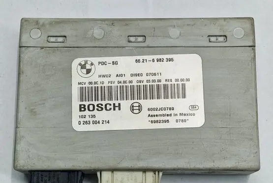 BMW 1 E81 E87 Parking PDC control unit/module 6982395 66216982395 0263004214