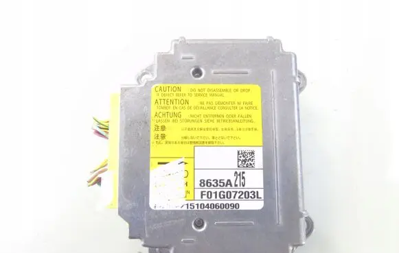 Mitsubishi ASX Airbag control unit/module 8635A215