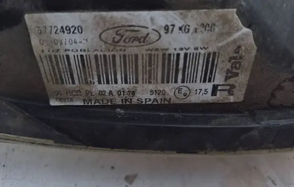 Ford Ka Headlight/headlamp 97KG13K060AB