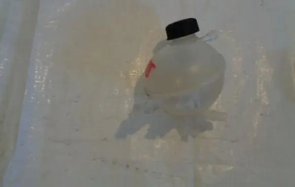 Citroen C3 Coolant expansion tank/reservoir 9800777280