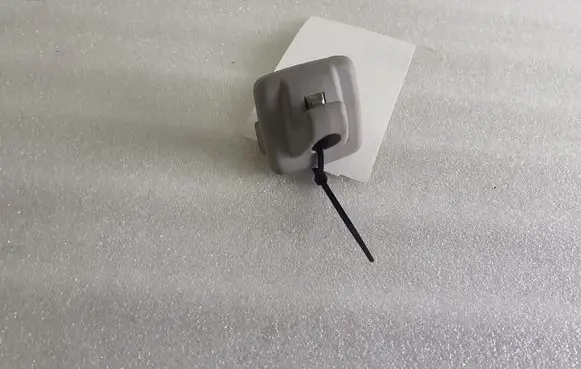 Sun visor clip/hook/bracket