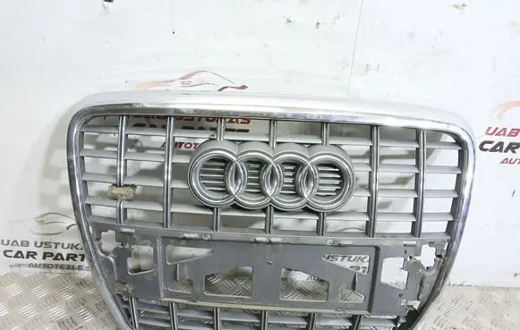 Audi A6 S6 C6 4F Front bumper upper radiator grill 4F0853651AJ 4F0853651AK 4F0853651