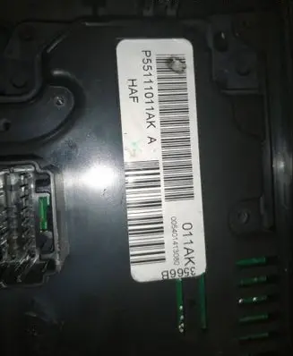 Jeep Grand Cherokee (WK) Climate control unit P55111011AK 011AK8