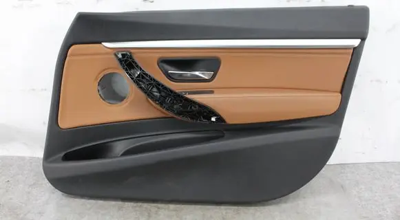 BMW 3 GT F34 Front door card panel trim 7455136 51417455136