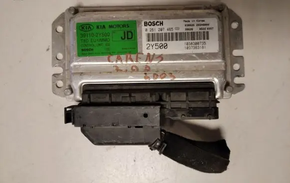 KIA Carens I Engine control unit/module 0261207465 391102Y500