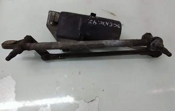 Renault Scenic I Front wiper linkage and motor 3397020398