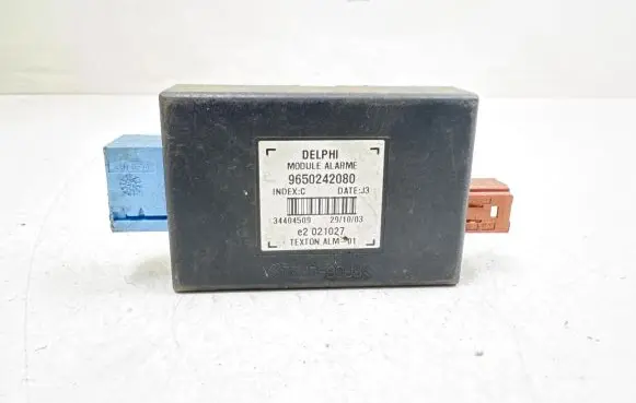 Peugeot 307 Alarm control unit/module 9650242080 34404509 E2021027