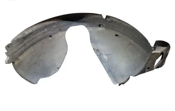 Citroen C3 Front wheel arch liner splash guards 9672174180