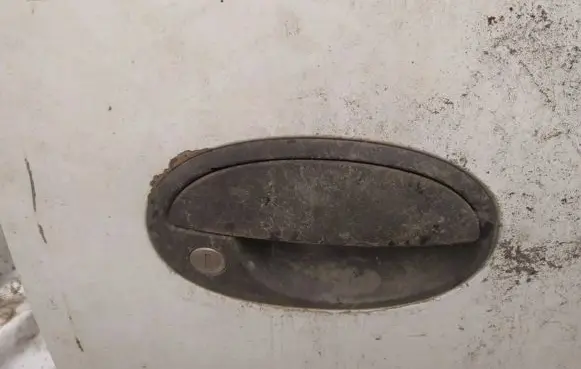 Opel Combo C Front door exterior handle