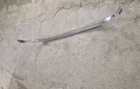 Peugeot 407 Front bumper splitter molding 9648195777
