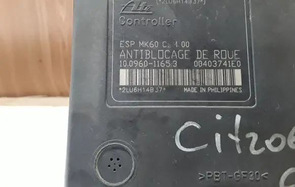 Citroen C5 ABS Pump 00403741E0 10020602334