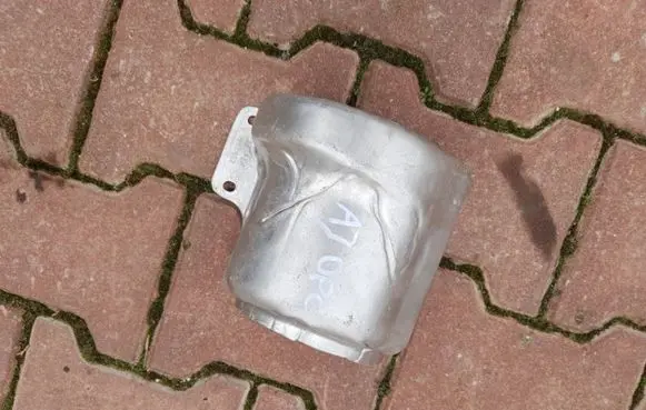 Opel Astra J Exhaust heat shield 12610652