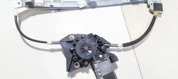Sliding door window regulator with motor