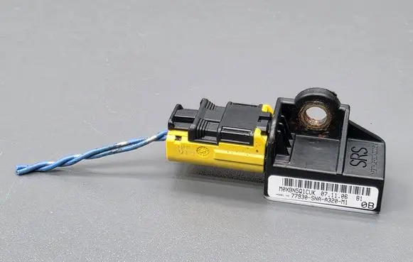 Airbag deployment crash/impact sensor