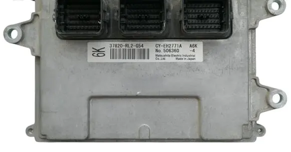 Honda Accord Engine control unit/module ECU 37820RL2G54 CYEH2771A