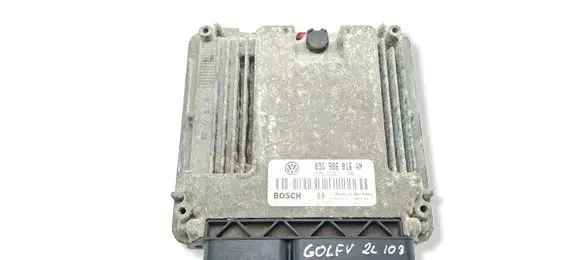 Volkswagen Golf V Engine control unit/module 03G906016AN 0281011477
