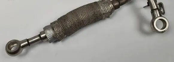 Audi TT Mk1 Turbo turbocharger oiling pipe/hose 06A121497