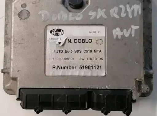 Fiat Doblo Gearbox control unit/module 51869510 51901121 CFC308F.05