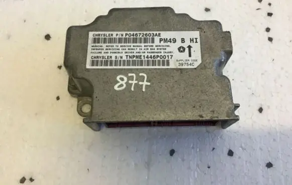 Dodge Caliber Airbag control unit/module P04672603AE